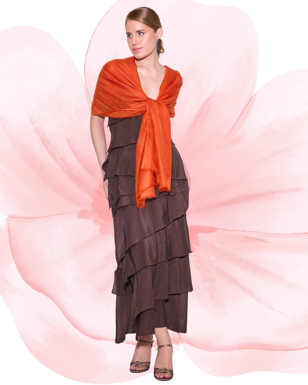 Elevate every outfit: one scarf, multiple drapes, infinite allure☺️

[Tangerine Orange Superfine Cashmere Pashmina Scarf, lightweight, breathable, unisex, versatile styling, year-round wear, fine weave, travel-friendly, monogram option, luxury gift-ready accessory, drape ideas]

#maneesharuia #scarf #pashminalove #cashmeresweater #luxurystyleinspo #scarfseason #luxegifitng #timelesslayer #cashmereedit #stylewrapped